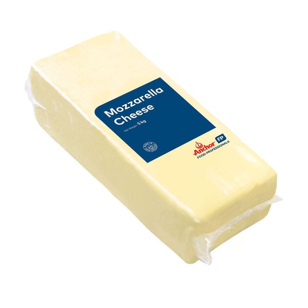 PHÔ MAI KHỐI MOZZARELLA ANCHOR CẮT SẴN TỪ TẢNG 5KG