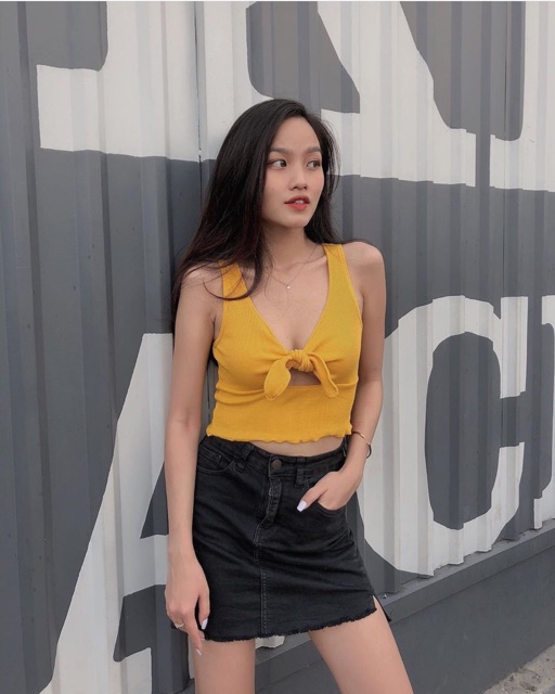 ÁO_CROTOP_NƠ_NGỰC🥑