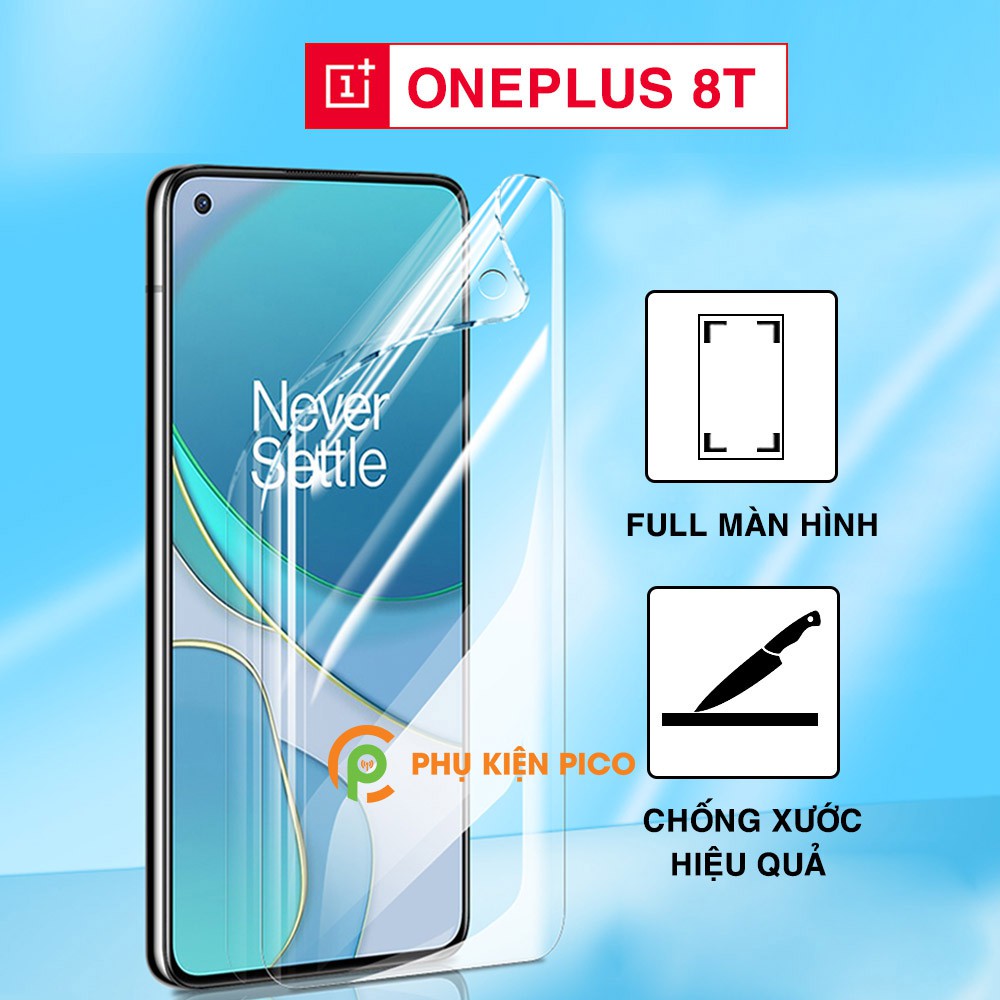 Dán màn hình Oneplus 8T / Oneplus 9 Pro full màn dẻo trong suốt PPF tự phục hồi vết xước - Dán dẻo Oneplus 8T