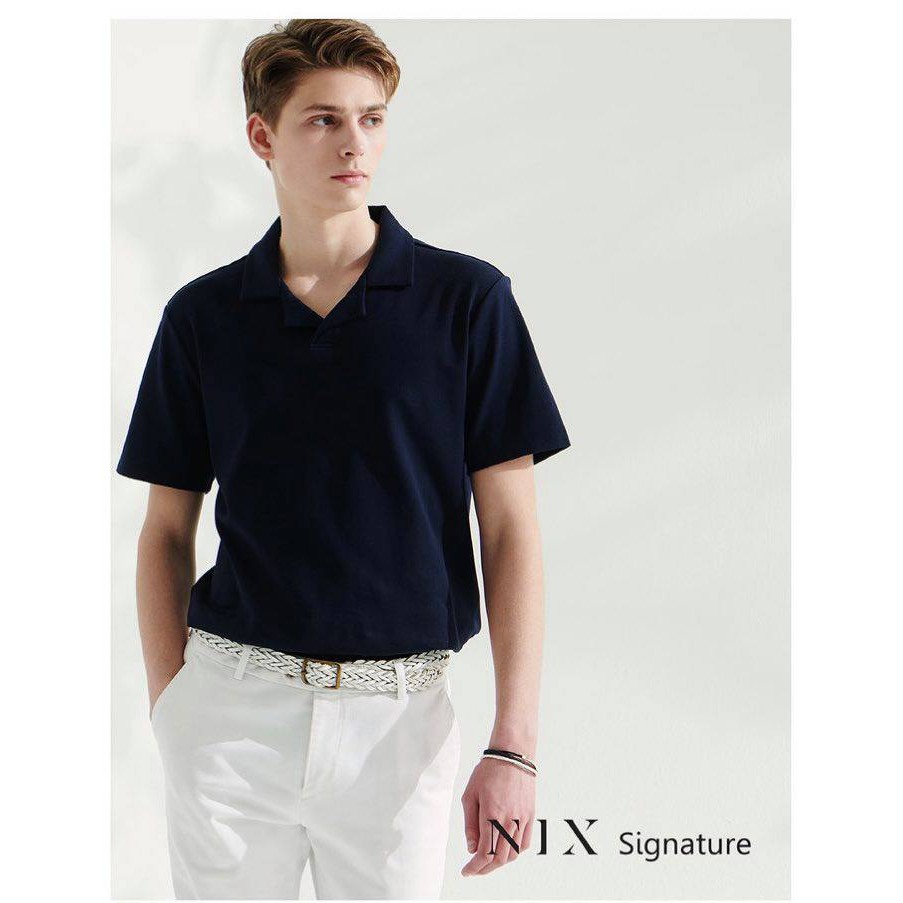 Áo Polo nam NIX cộc tay chất liệu 100% cotton