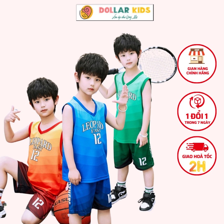 Bộ Đồ Ba Lỗ Dollarkids Cho Bé Trai Từ 10kg Đến Size Đại