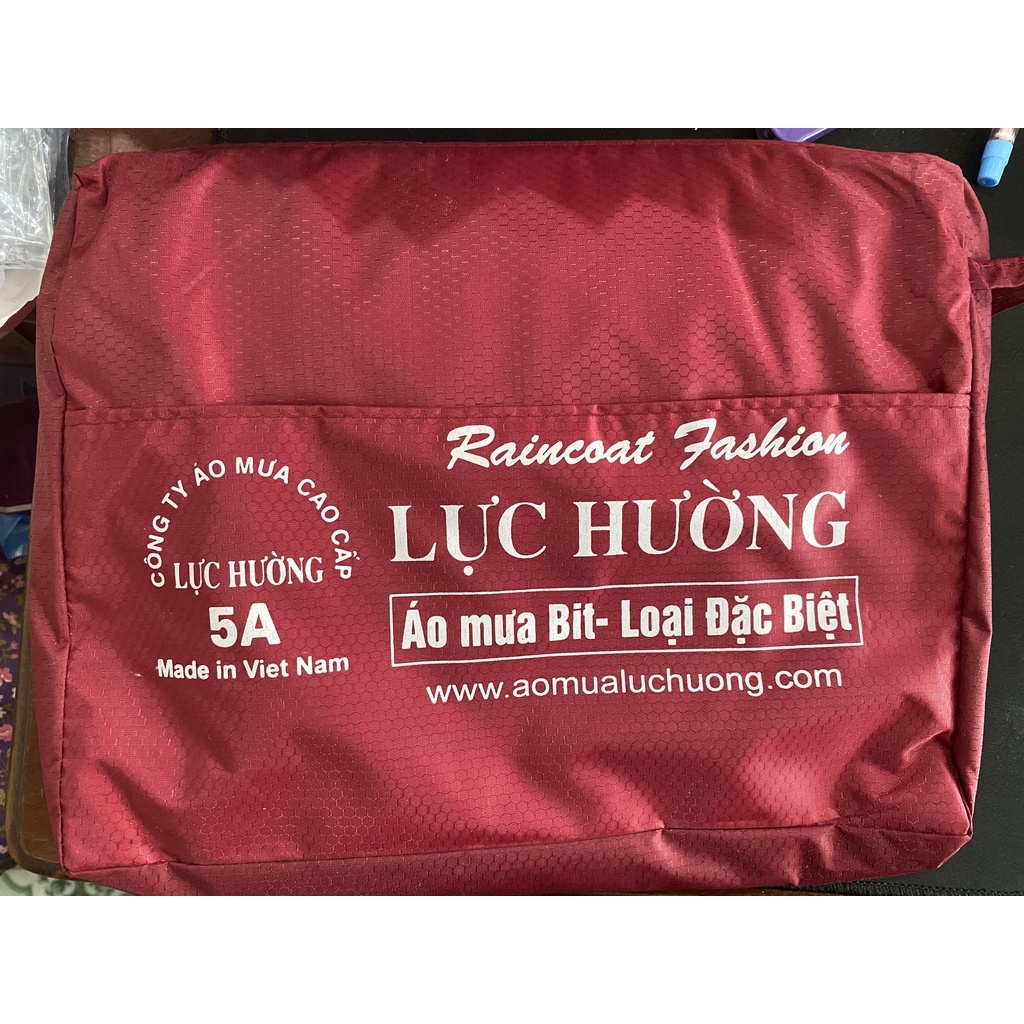 Áo Mưa Bit Không Xẻ Tà 1 Mũ Chùm Kín Người