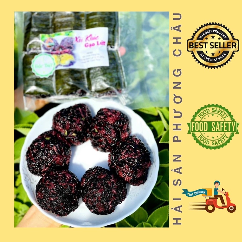 [HỎA TỐC SG] Xôi khúc gạo lứt nhân nấm chay healthy - 6 bánh