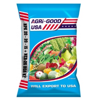 Phân bón 20.20.15 nhập khẩu Hoa Kỳ - Túi Zip 1Kg