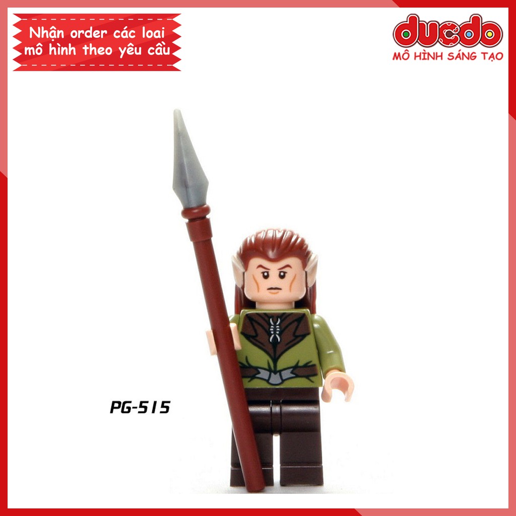 Minifigures đạo quân Elves phim Chúa Tể Những Chiếc Nhẫn - Đồ chơi Lắp ghép Xếp hình Mô hình Mini POGO PG8027