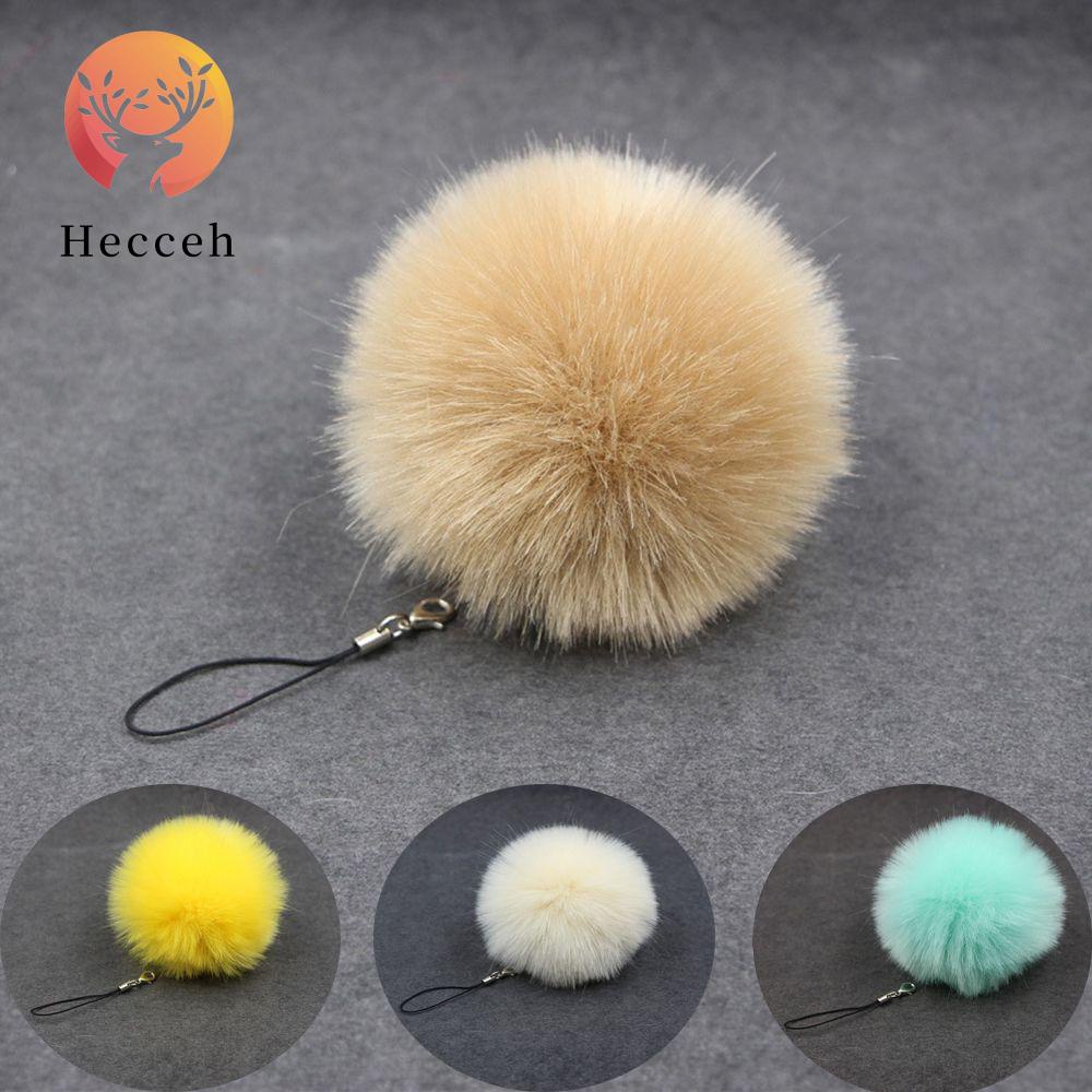 Móc Khóa Banh Lông Xù Mềm Mại Xinh Xắn
