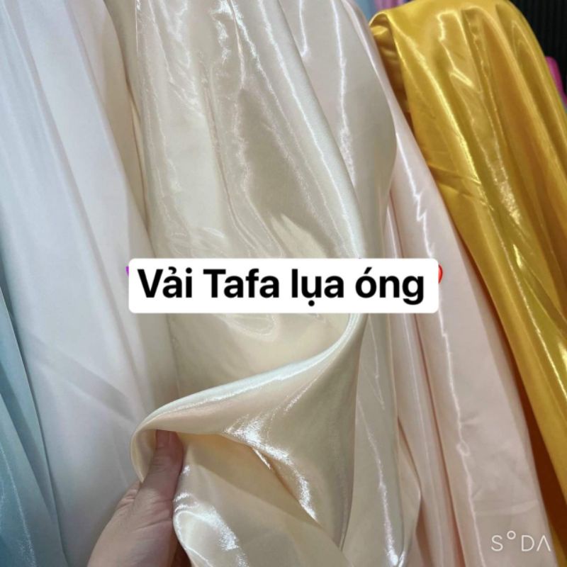 Vải taffta lụa óng