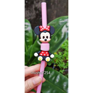 ỐNG HÚT NHỰA MINNIE MOUSE