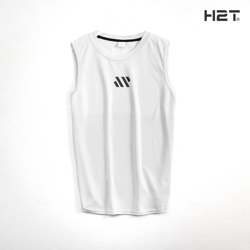 Áo Ba Lỗ Tanktop Nam H2T Form Dáng Thể Thao Ôm Cơ Thể, Dễ Vận Động, Chất Polyester Với Nhiều Lỗ Nhỏ Li Ti 1440