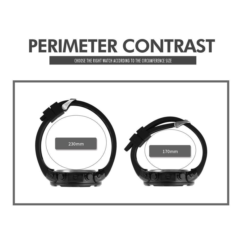 Đồng Hồ Điện Tử Thể Thao SKMEI Chống Nước 5 Thanh Silicon