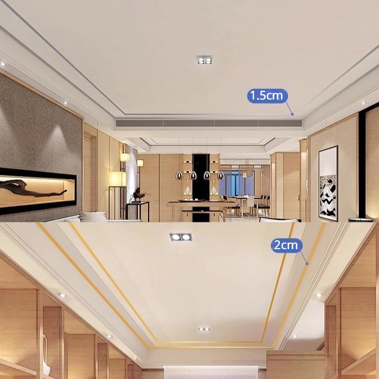 Cuộn Dây Dán Tường Trang Trí Màu Vàng / Bạc Chống Thấm Nước 50m diy