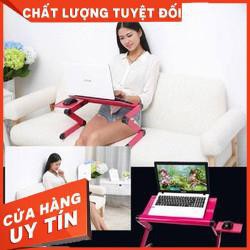 Bàn Laptop T8 xoay 360 độ màu đen