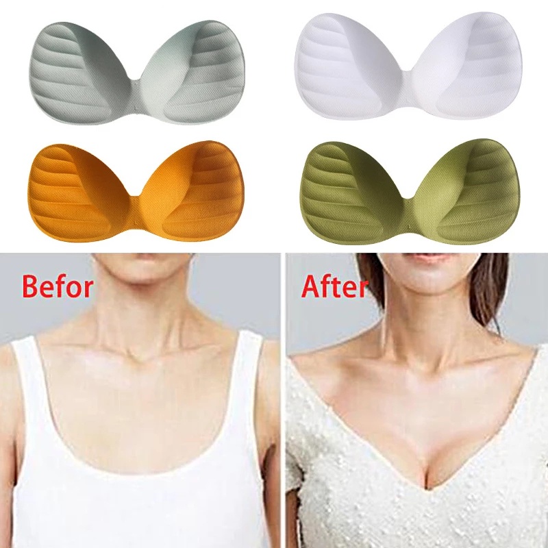 Miếng Đệm Ngực Bằng Xốp Mềm Thoải Mái Thân Thiện Với Làn Da Thời Trang Chất Lượng Cao