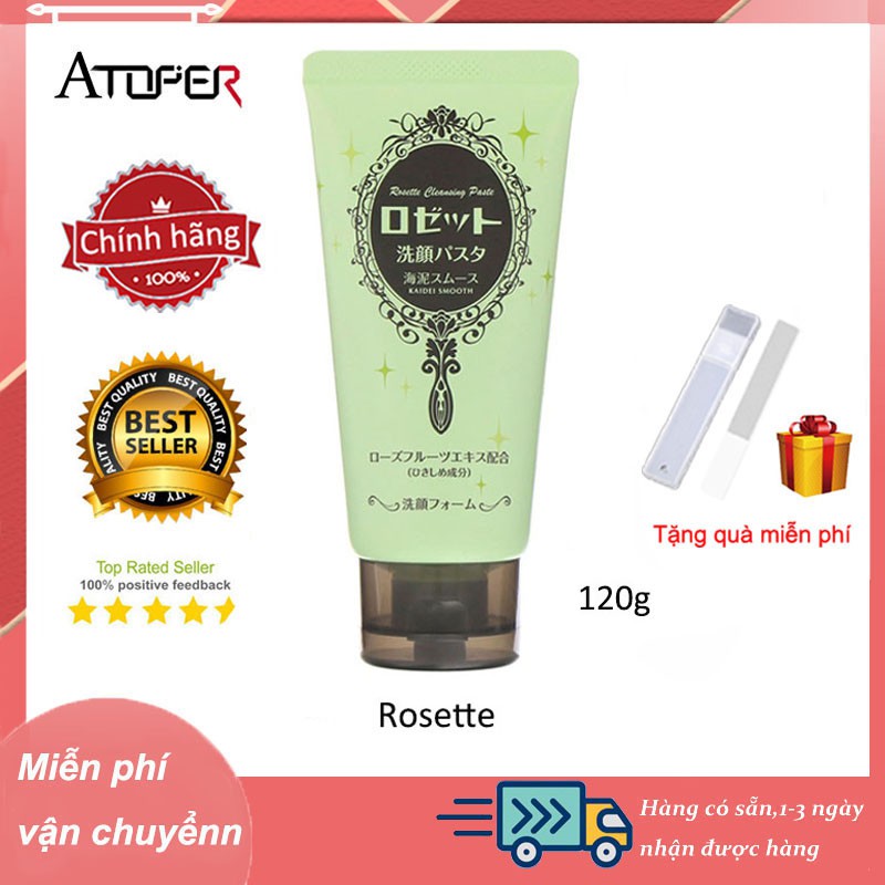 Sữa Rửa Mặt Rosette Cleansing Paste 120G Nhật Bản