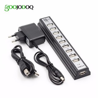 [FREESHIP 99K]_Hub chia cổng USB 2.0 thành 10 cổng ( Hub usb 10 port 2.0)