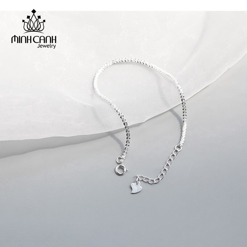 Lắc Tay Bạc Dây Tròn Xoắn Dây Xù - Minh Canh Jewelry