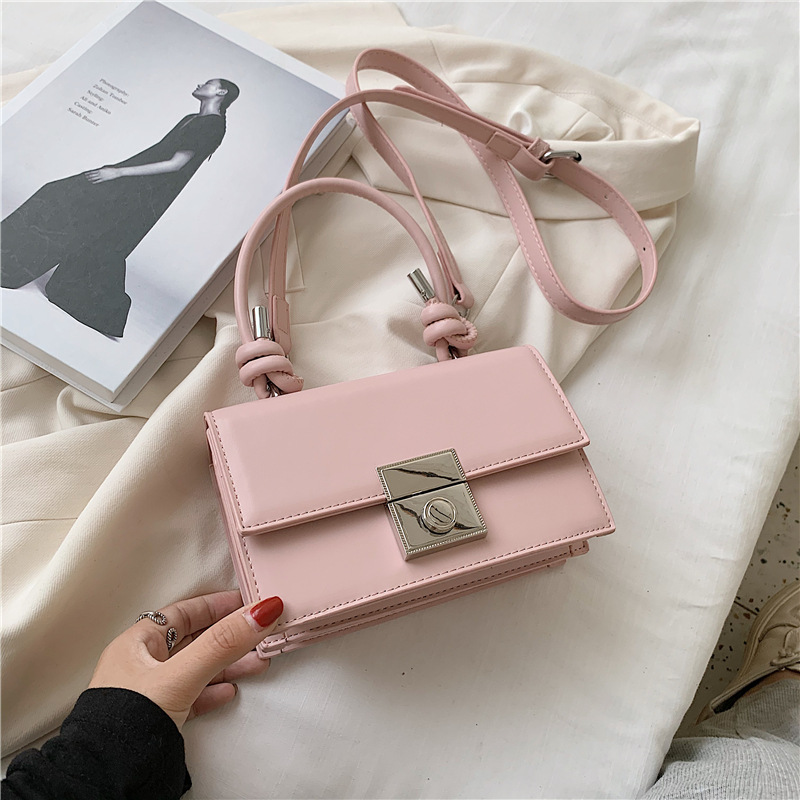 Túi Xách Da Pu Màu Trơn Thời Trang Cho Nữ