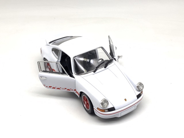 Xe Mô Hình Porsche 911 Carrera RS 2.7 1:24 Welly ( Trắng )