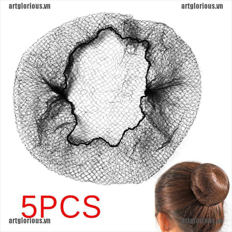 Bộ 5 Vỏ Lưới Búi Tóc / Búi Tóc Chuyên Dụng Cho Nữ Múa Ba Lê