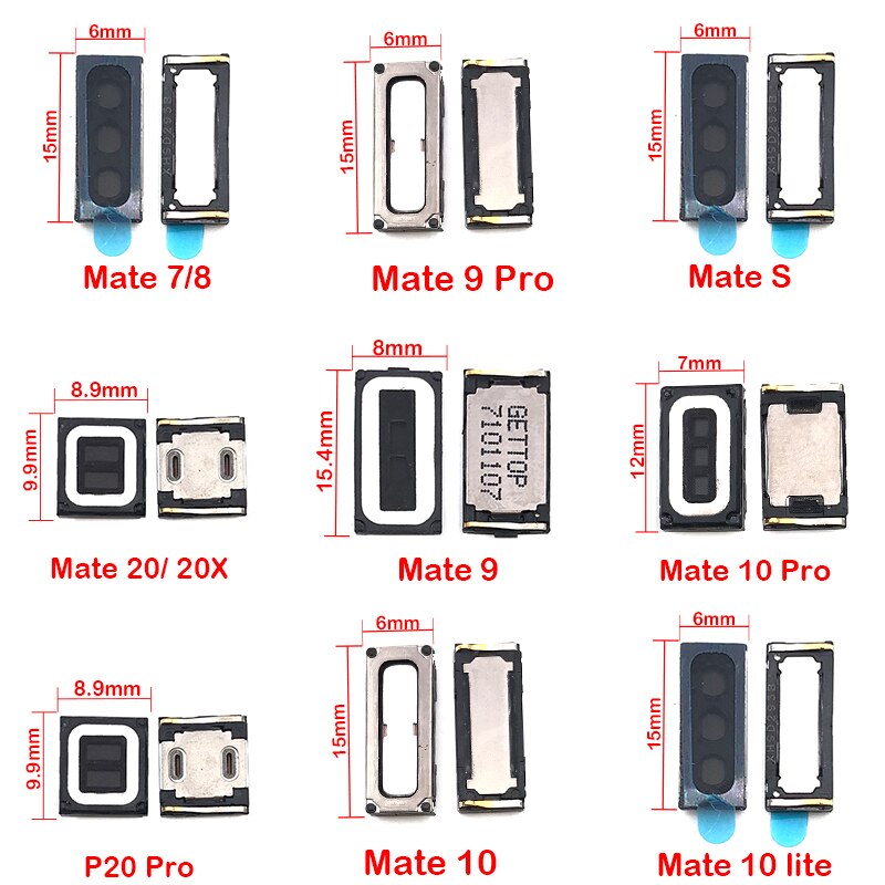 Set 2 phụ kiện thay thế cho loa Huawei Mate 7 8 9 10 S Pro 20 20X