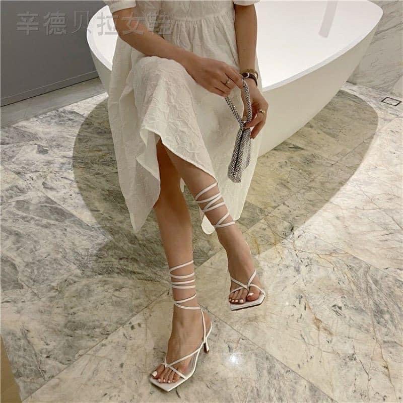 M130- SANDAL XỎ NGÓN DÂY BUỘC SIÊU ĐỈNH