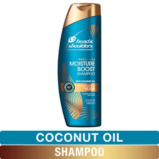 Dầu gội gàu dành cho tóc gàu, uốn, tóc xoăn Head and Shoulders Shampoo Royal Oils Collection with Coconut Oil 400ml (Mỹ)