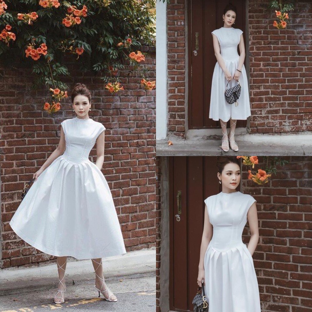 Đầm xòe thiết kế nữ tính cao cấp