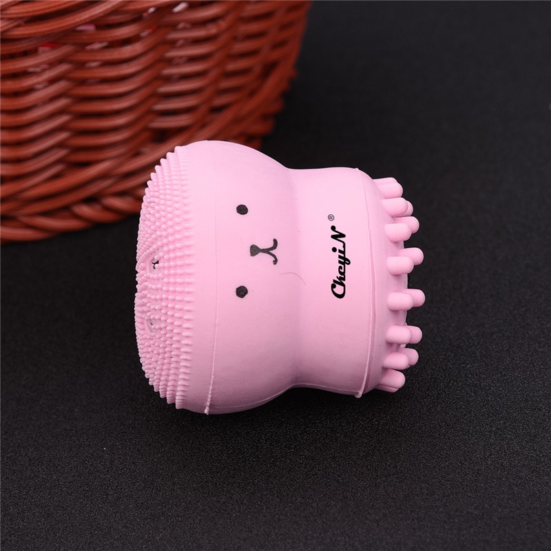 [Mã FMCGMALL - 8% đơn 250K] Dụng cụ rửa mặt CkeyiN thiết kế hình bạch tuộc hoạt hình đáng yêu tiện lợi | BigBuy360 - bigbuy360.vn