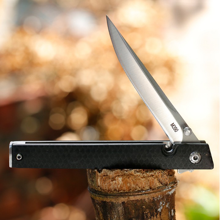 Dao phượt cao cấp gấp nhỏ gọn giá rẻ mini đa năng dã ngoại cắm trại HUTI KNIFE