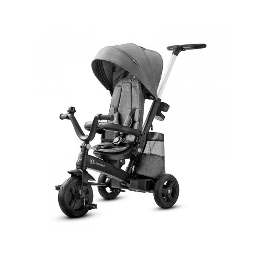 Xe đạp 3 bánh cho bé từ 9 tháng tuổi trở lên, bằng thép, bọc vải. Easytwis Kinderkraft