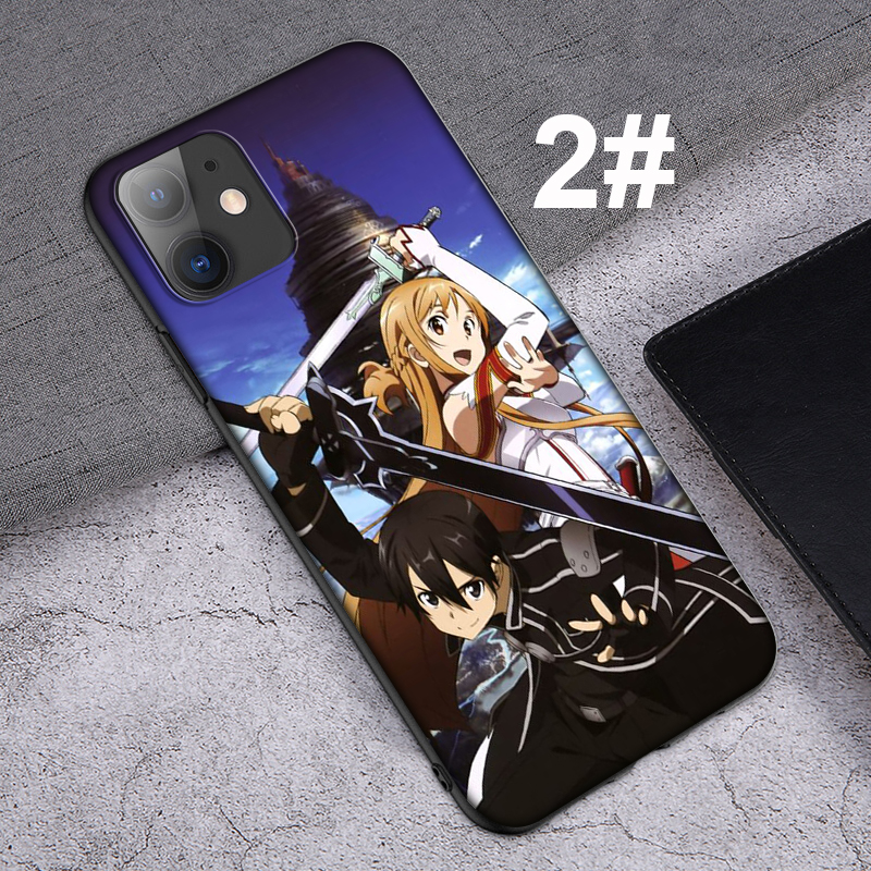 iPhone XR X Xs Max 7 8 6s 6 Plus 7+ 8+ 5 5s SE 2020 Casing Soft Case 86SF Sword Art Online Anime mobile phone case