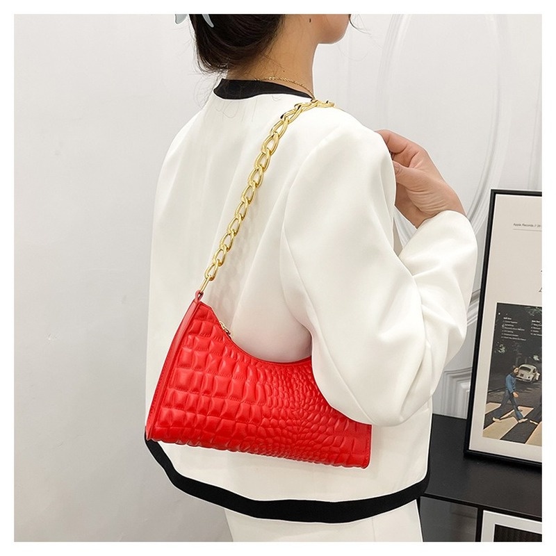 One Túi Xách Đeo Vai Hình Vuông Nhỏ Màu Trơn Phong Cách Phương Tây Cho Nữ NB00131