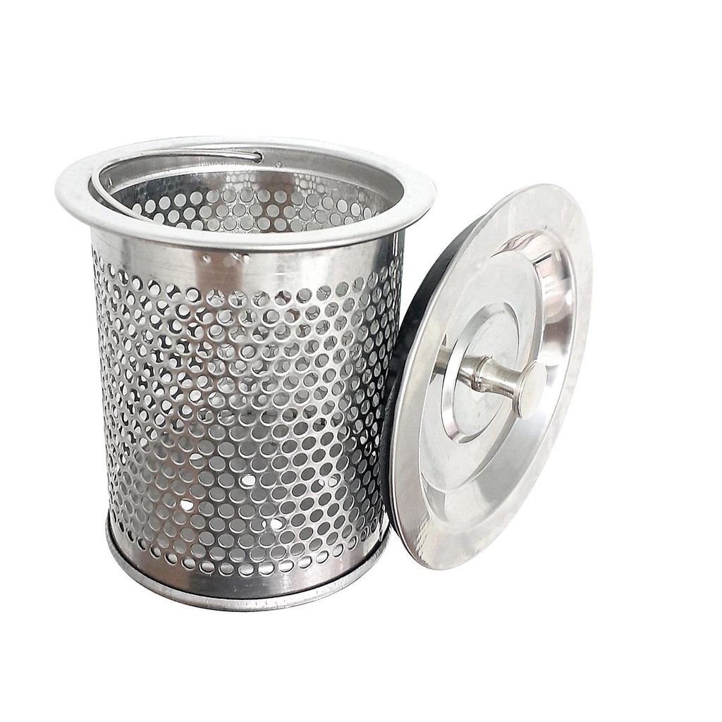Giỏ Lọc - Nắp Đậy Bồn Rửa Bát Bồn Rửa Chén Bằng Inox