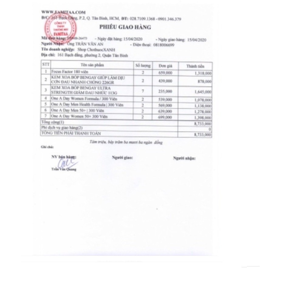 One A Day Dành Cho  Nữ Trên 50 Tuổi Chai 300 Viên