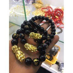 Vòng Phong Thủy Hạt Đá Đeo Tay- Chuỗi Hạt Tỳ Hưu Phong Thuỷ - Tài Lộc - May Mắn - TM09 | BigBuy360 - bigbuy360.vn