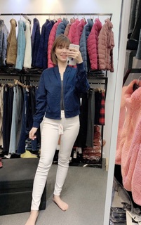 Áo bomber nữ