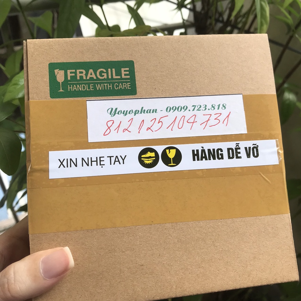 Tem hàng dễ vỡ có keo dán sẵn (50 tem)