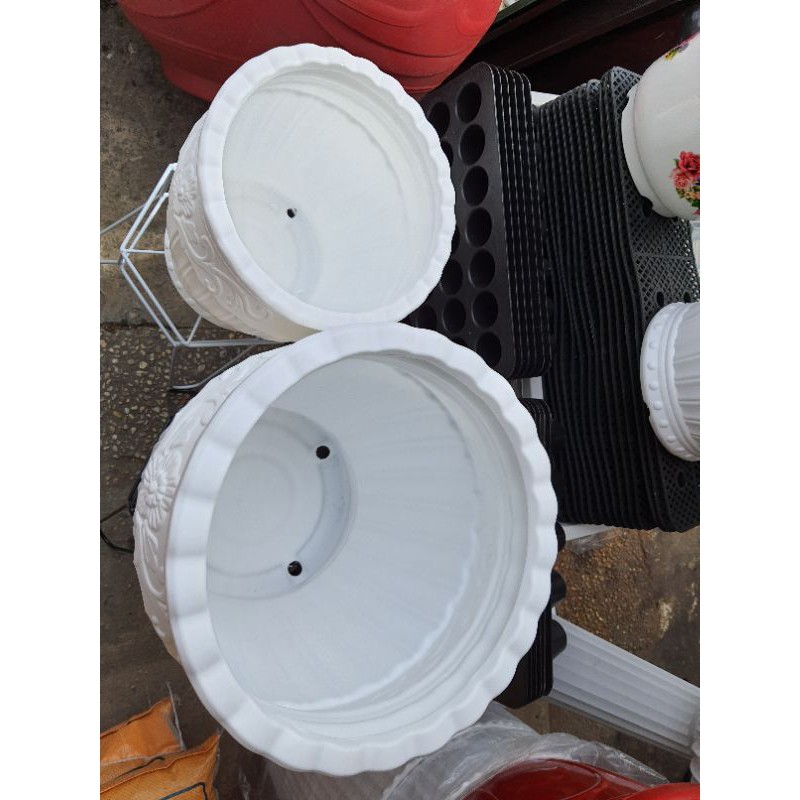 chậu lu sọc 33x40cm