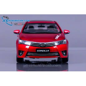 Xe Mô Hình Toyota Corolla 2014 1:18 Paudi (Đỏ)