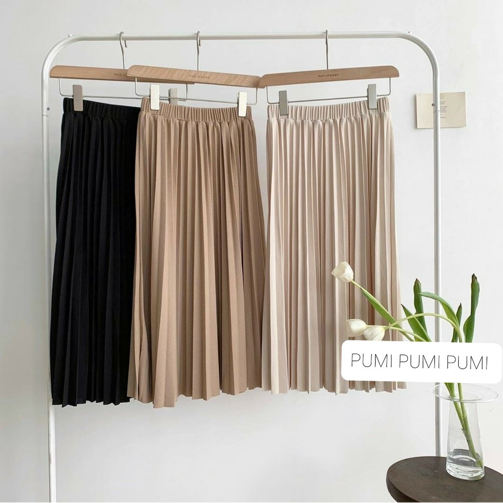 [Mã WASKT304 giảm 15% tối đa 30K đơn 99K] Chân váy dập li mới - Pumi