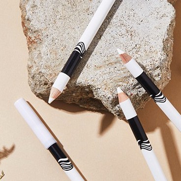 Bút chì kẻ mắt màu trắng lì tự nhiên dành cho trang điểm làm đẹp