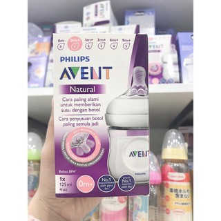 [Đảm Bảo Chính Hãng] Bình sữa Avent Natural 125 260 330ml [Được chọn núm][Cam kết chính hãng]
