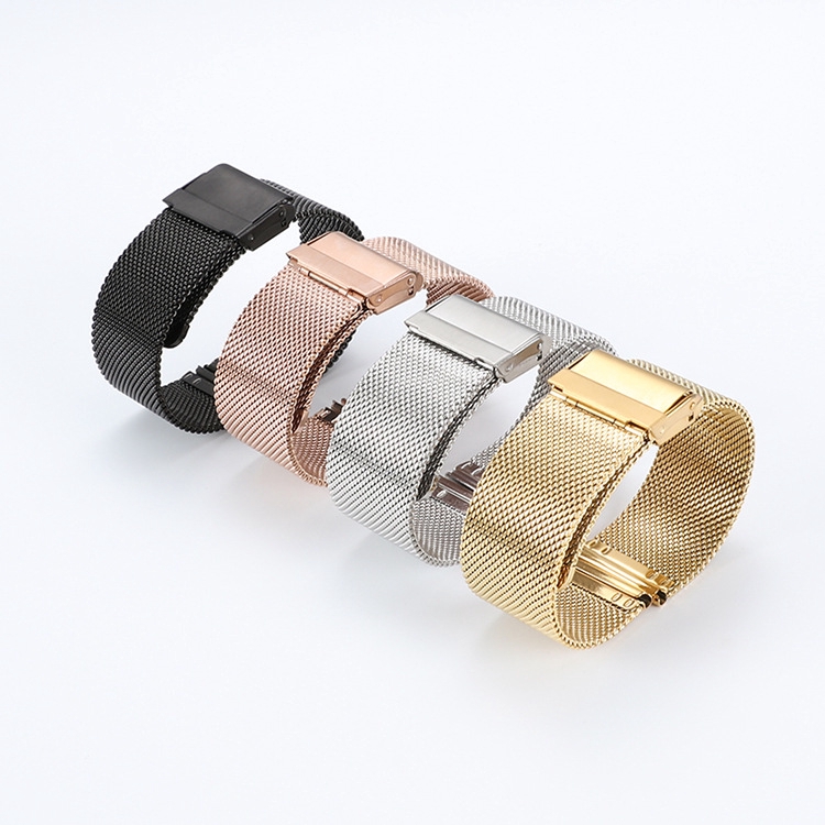 Dây Đồng Hồ Bằng Thép Không Gỉ 12mm 13mm 14mm 16mm 17mm 18mm 19mm 20mm 22mm