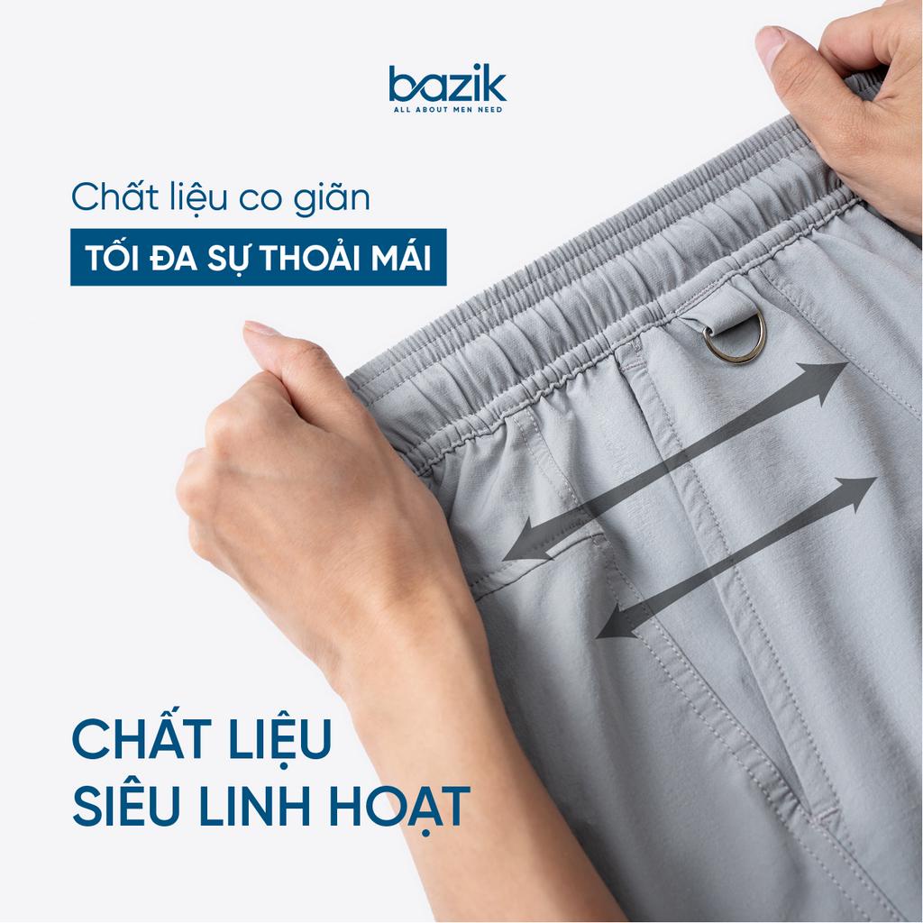 Quần Short Nam Daily Short  Bazik chất liệu vải CoolAir siêu co giãn thoáng khí thoải mái vận động