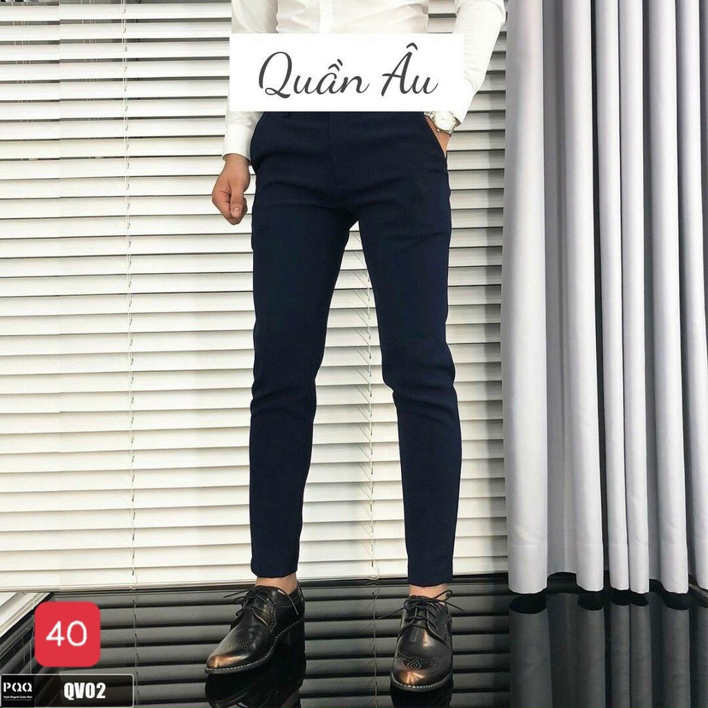 8 màu Quần Tây Âu Nam Cao Cấp hàn quốc Vải Co Dãn Xịn (Hàng Chuẩn Shop),bao đẹp chất lượng.(không ưng đổi trả )