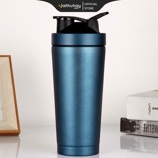 Bình Nước Giữ Nhiệt Inox Có Lò Xo Dung Tích 750ml Bảo Hành 1 Dổi 1 - Vaithuhay