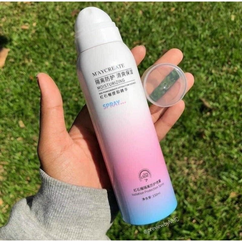 [CÓ SẴN] Xịt Chống Nắng Nâng Tone Trắng Da Miyueleni 150ml