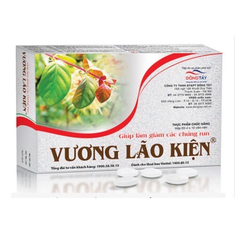 Vương Lão Kiện - Giảm run tay run chân ở người cao tuổi- có tem tích điểm mua 10 tặng 1
