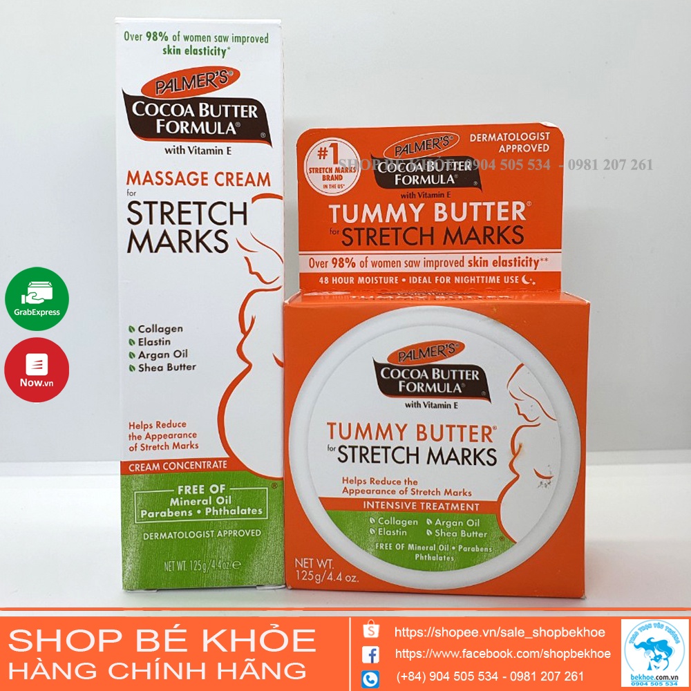 Kem bơ rạn da Palmer's - Palmer's Cocoa Butter Formula Tummy Butter 125gr