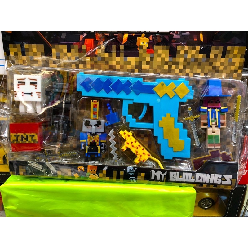 Đồ chơi lắp ráp mô hình nhân vật minecraft
